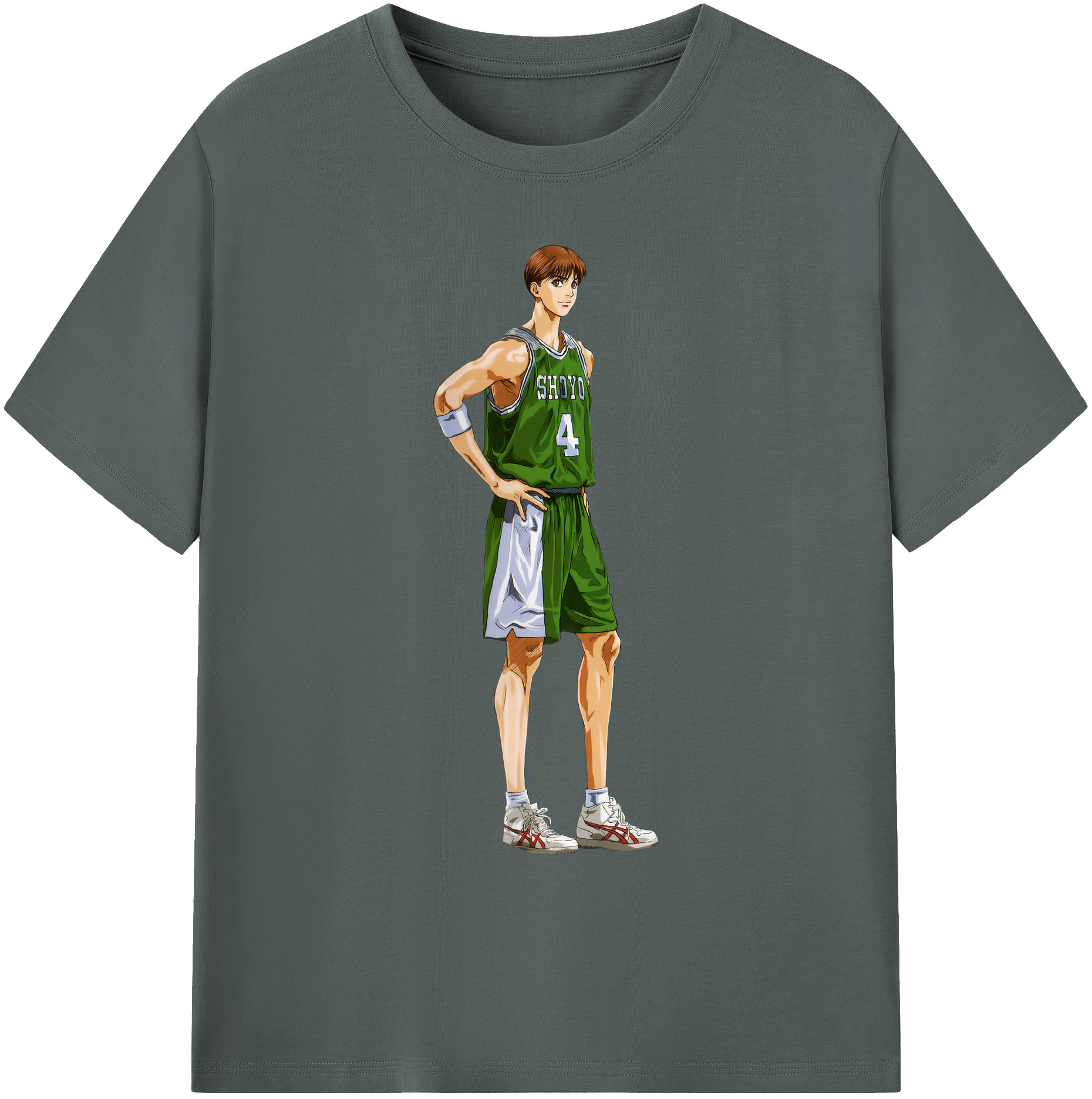 （画像用） SLAM DUNK／スラムダンク 綿100％ メンズ半袖Tシャツ｜肌触りやわらか＆通気性